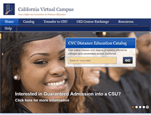 Tablet Screenshot of cvc.edu